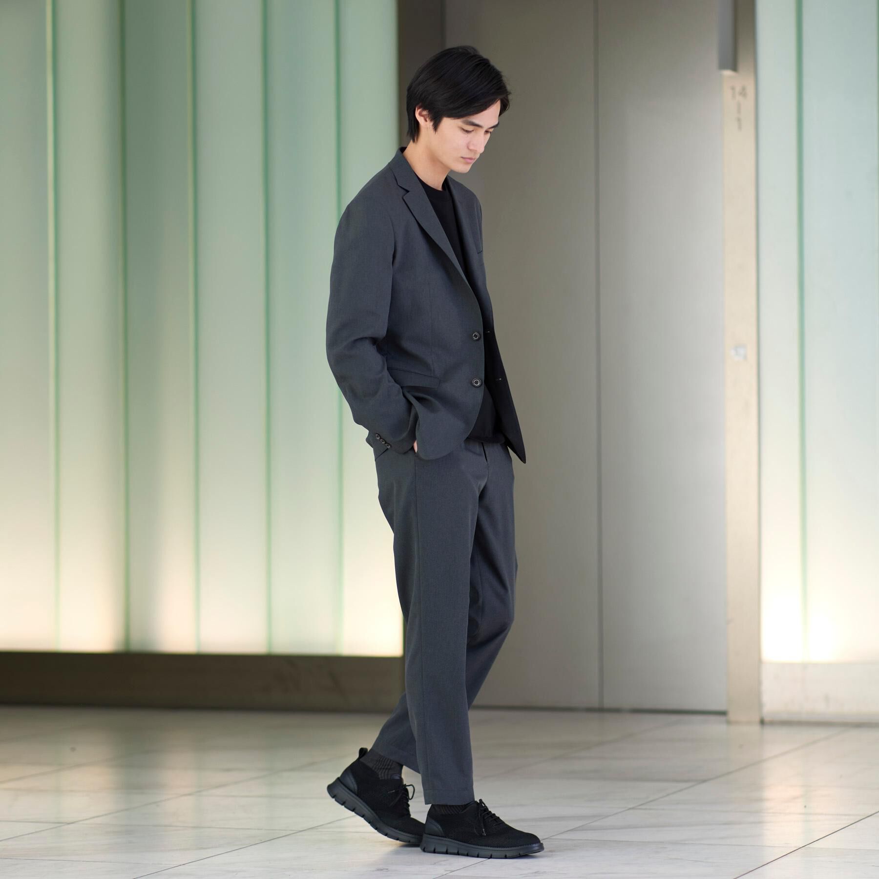 TAKEO KIKUCHI「【LIMITED】コンフォータブル セットアップ /ジャケット＆パンツ」|テーラードジャケット|