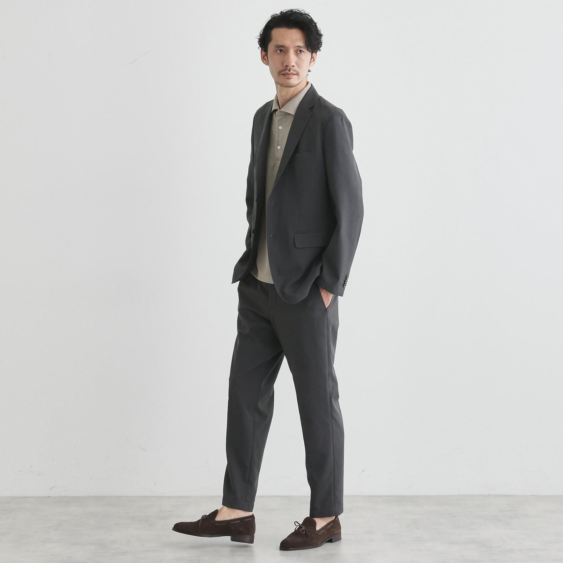 TAKEO KIKUCHI「【LIMITED】コンフォータブル セットアップ /ジャケット＆パンツ」|テーラードジャケット|