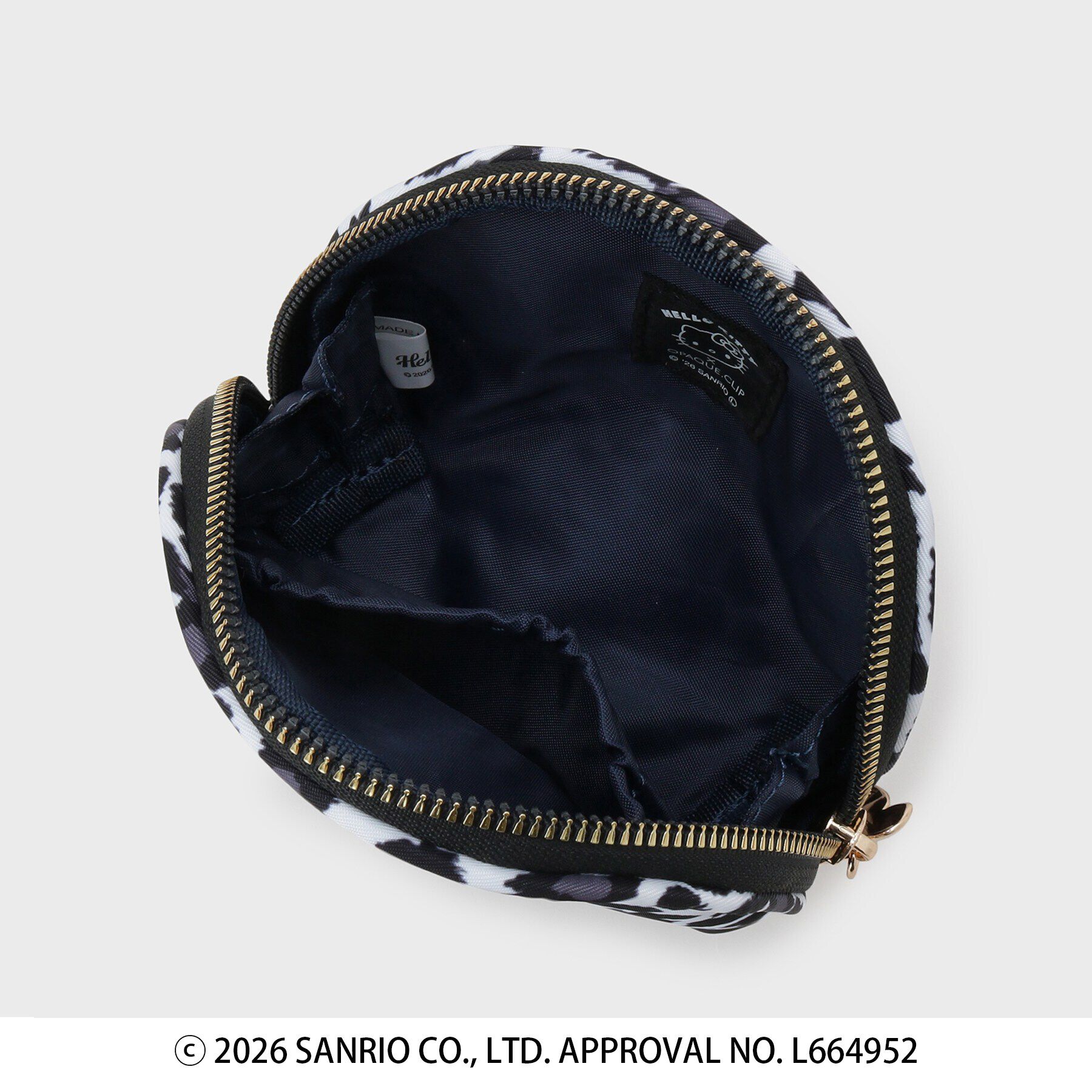 OPAQUE.CLIP「◆【ハローキティ】立体フェイスプリントシェルポーチ」|ポーチ|