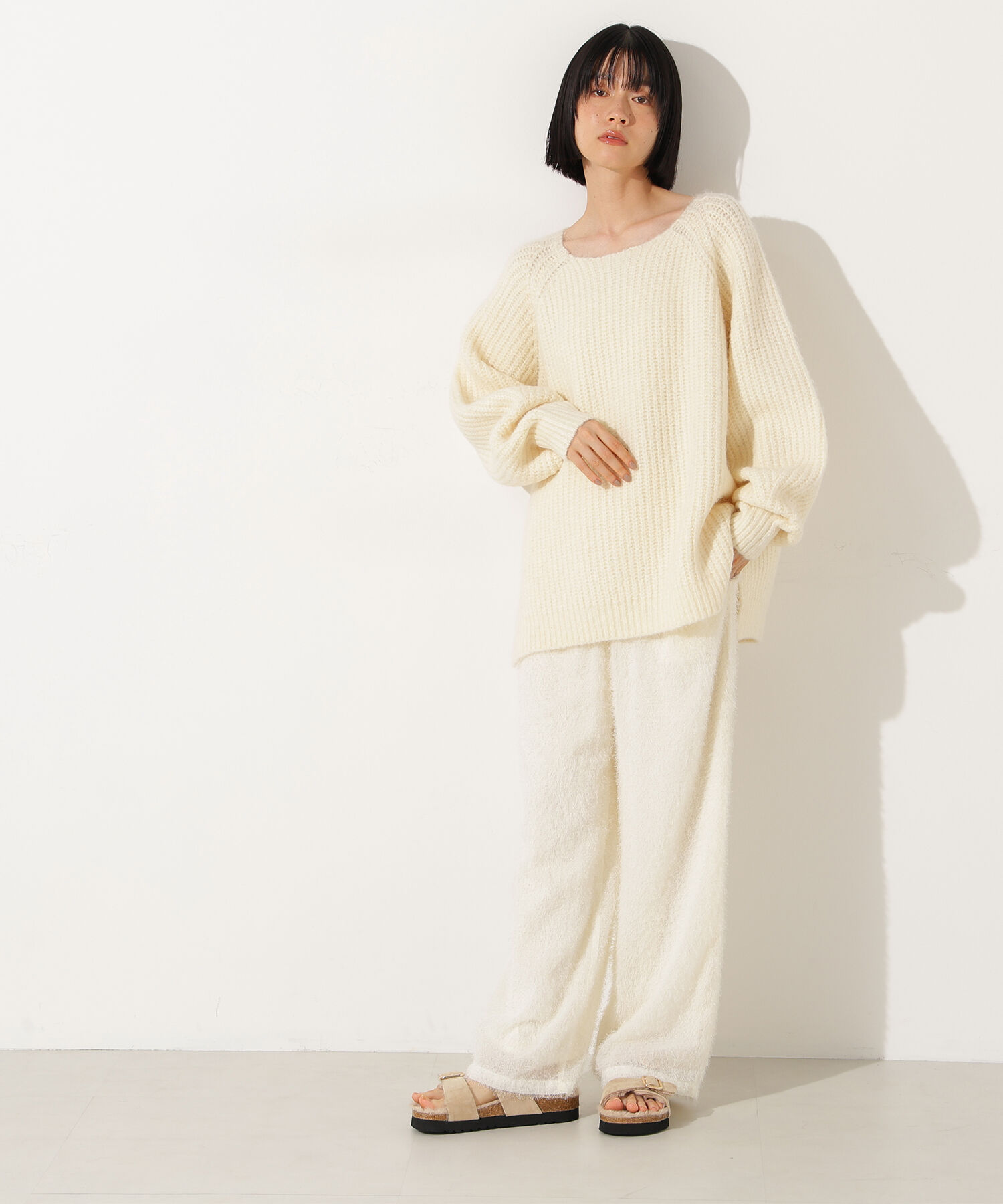  「フェザータッチワイドパンツ」|その他|