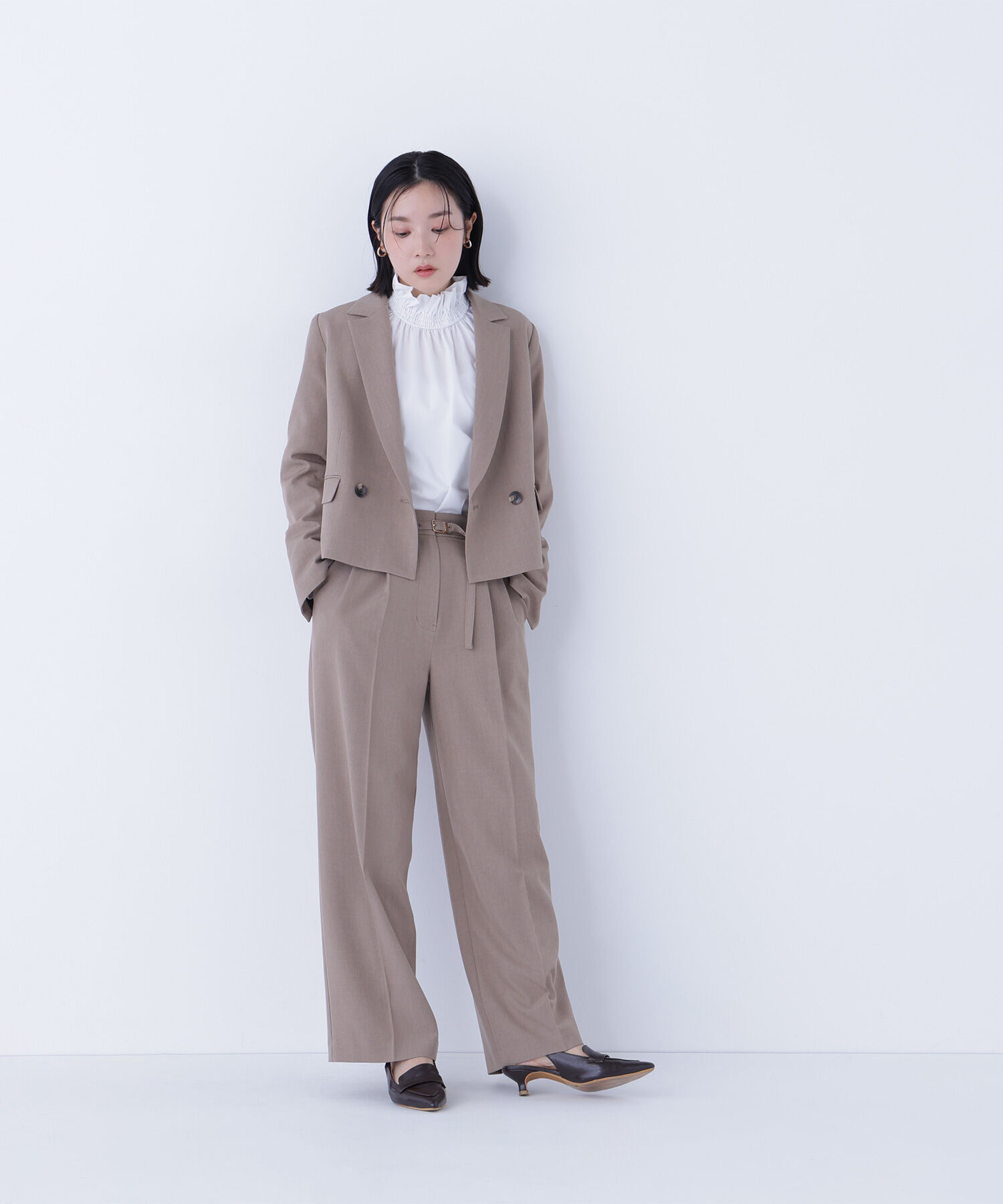  「クラッシー SETUP ショート丈ジャケット」|その他|