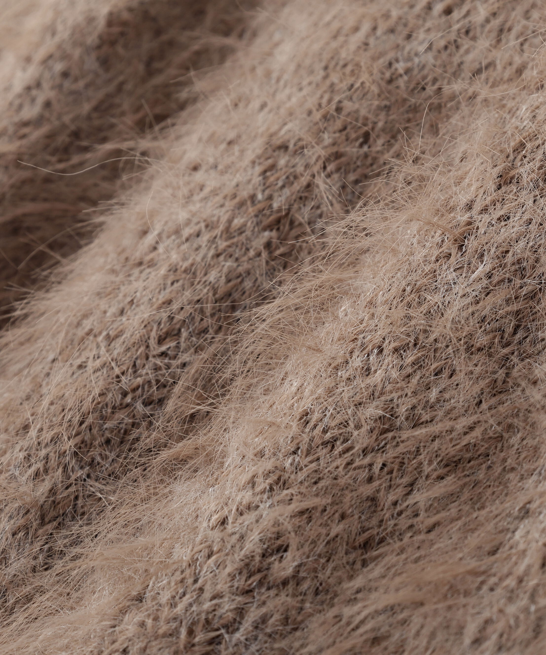  「ハートプレート付きフェザーニット」|ニット・セーター|