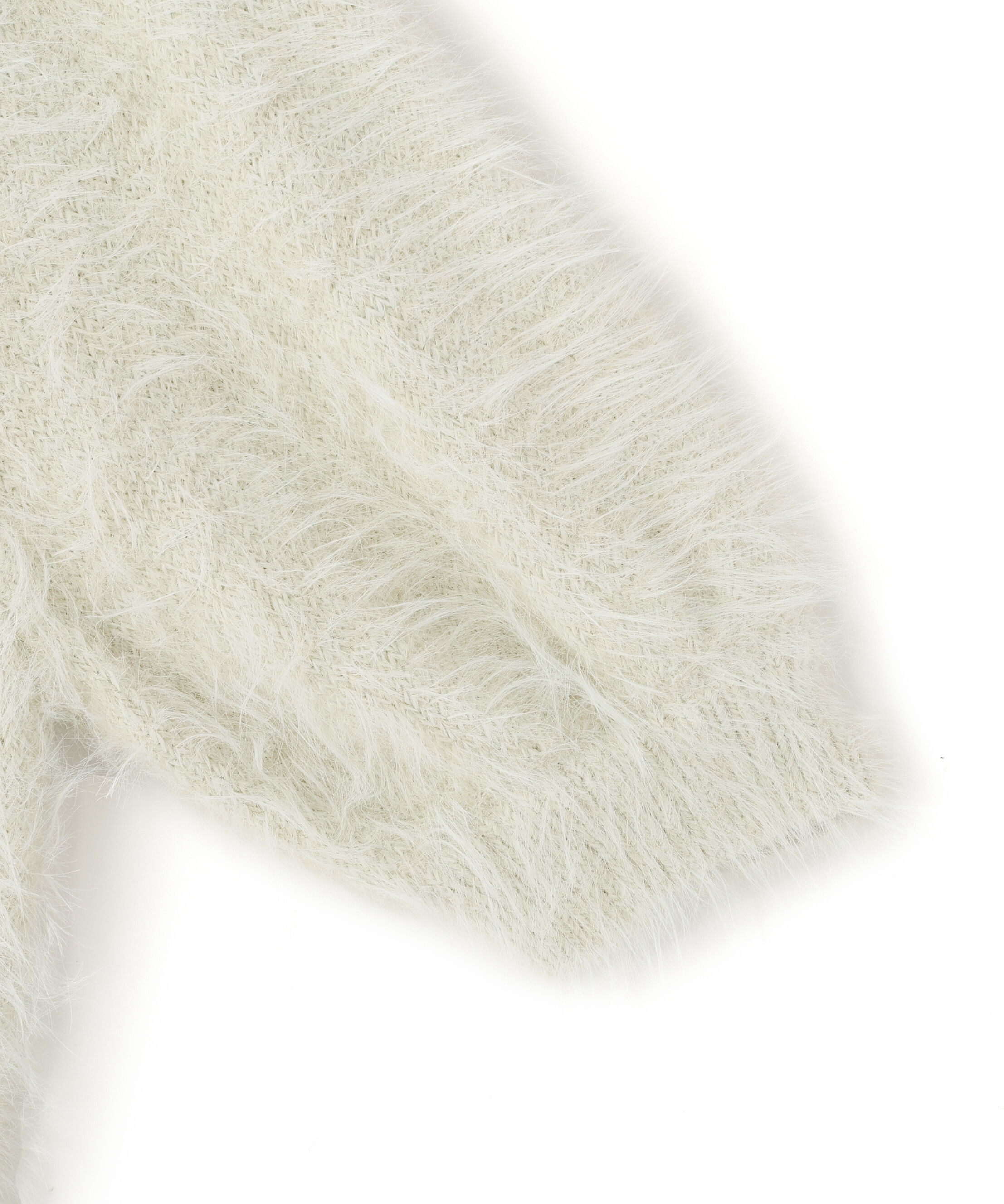  「ハートプレート付きフェザーニット」|ニット・セーター|