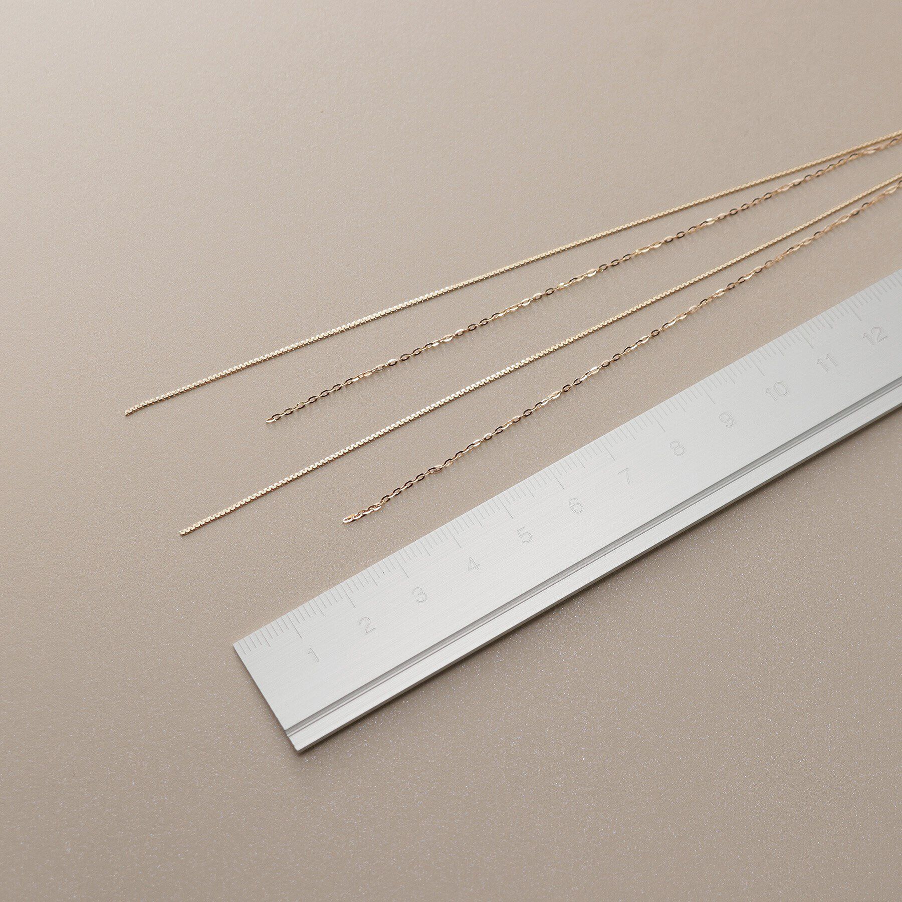 COCOSHNIK「K10キヘイフリンジY ネックレス大」|ネックレス|