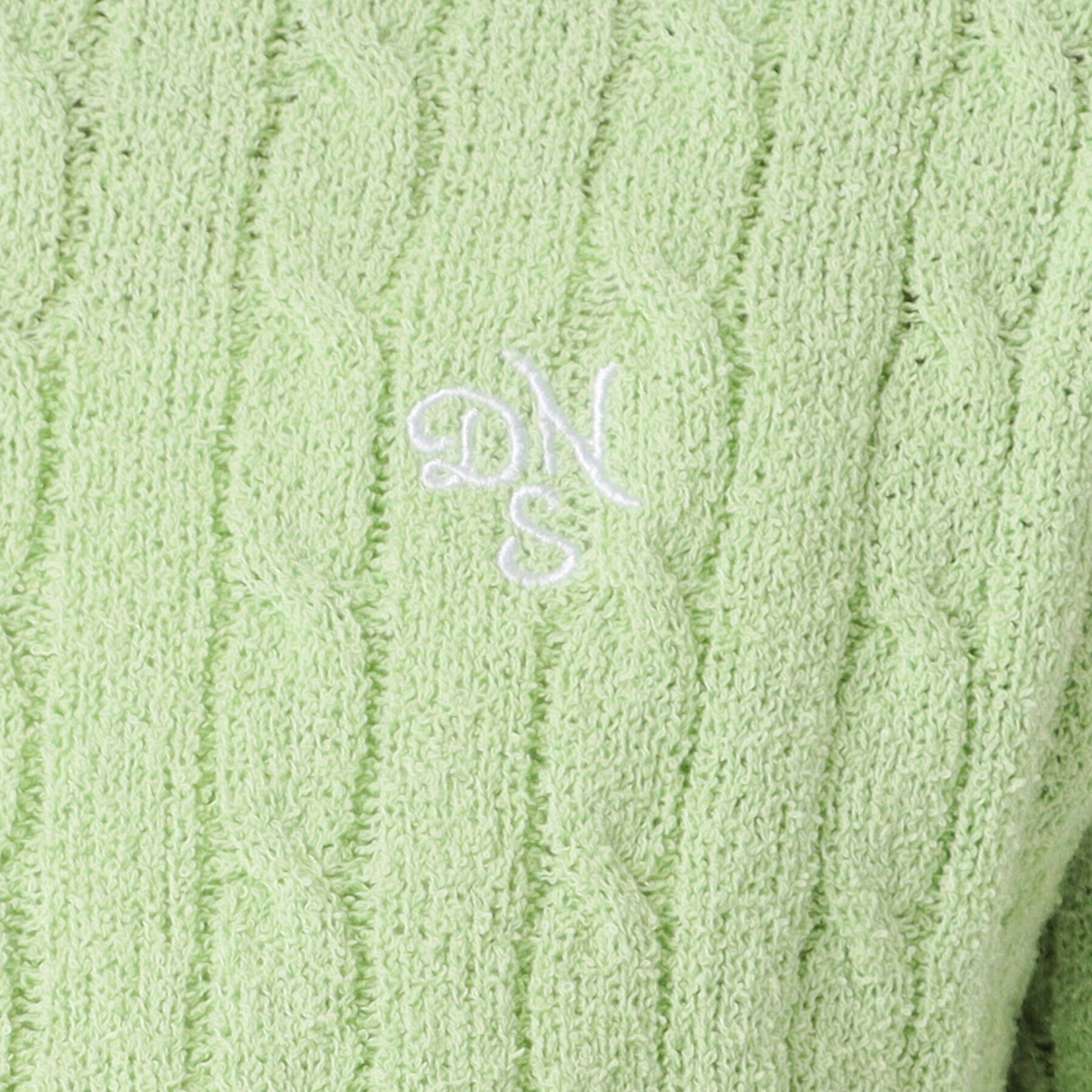 Dessin「【洗える】ケーブルクルーネックニット」|ニット・セーター|