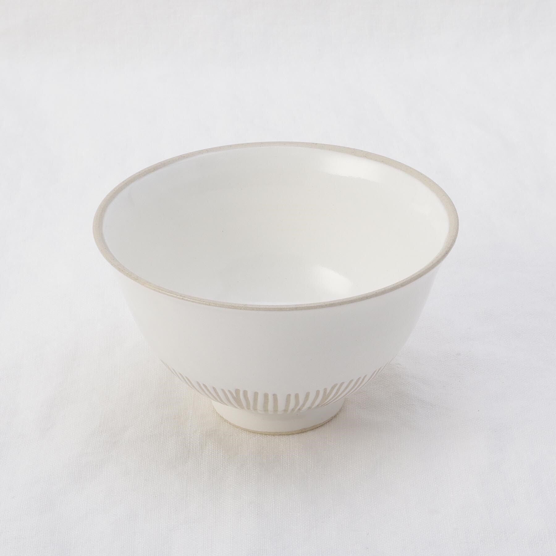 212 KITCHEN STORE「帯千筋 飯碗 WH」|食器・キッチングッズ|その他