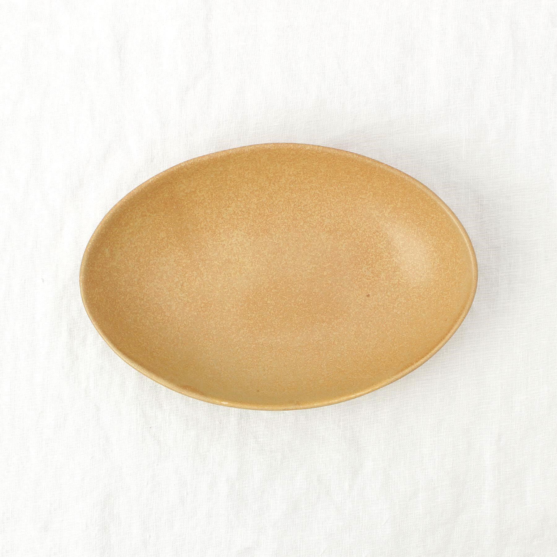 212 KITCHEN STORE「オーバル皿 イエローベージュ」|食器・キッチングッズ|