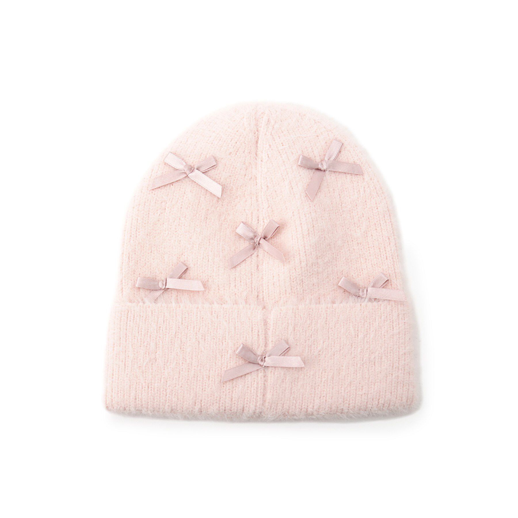 Grandedge「リボン付きニット帽」|ニット帽|