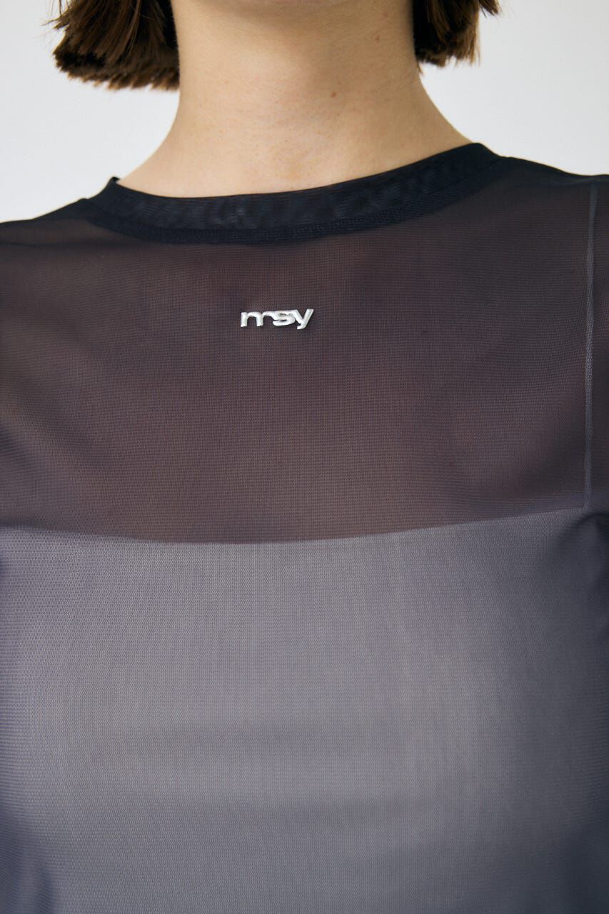 MOUSSY「GRADATION シアー TEE」|Tシャツ・カットソー|