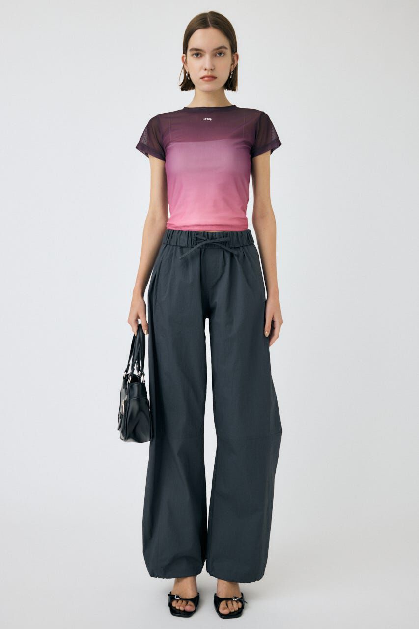 MOUSSY「GRADATION シアー TEE」|Tシャツ・カットソー|