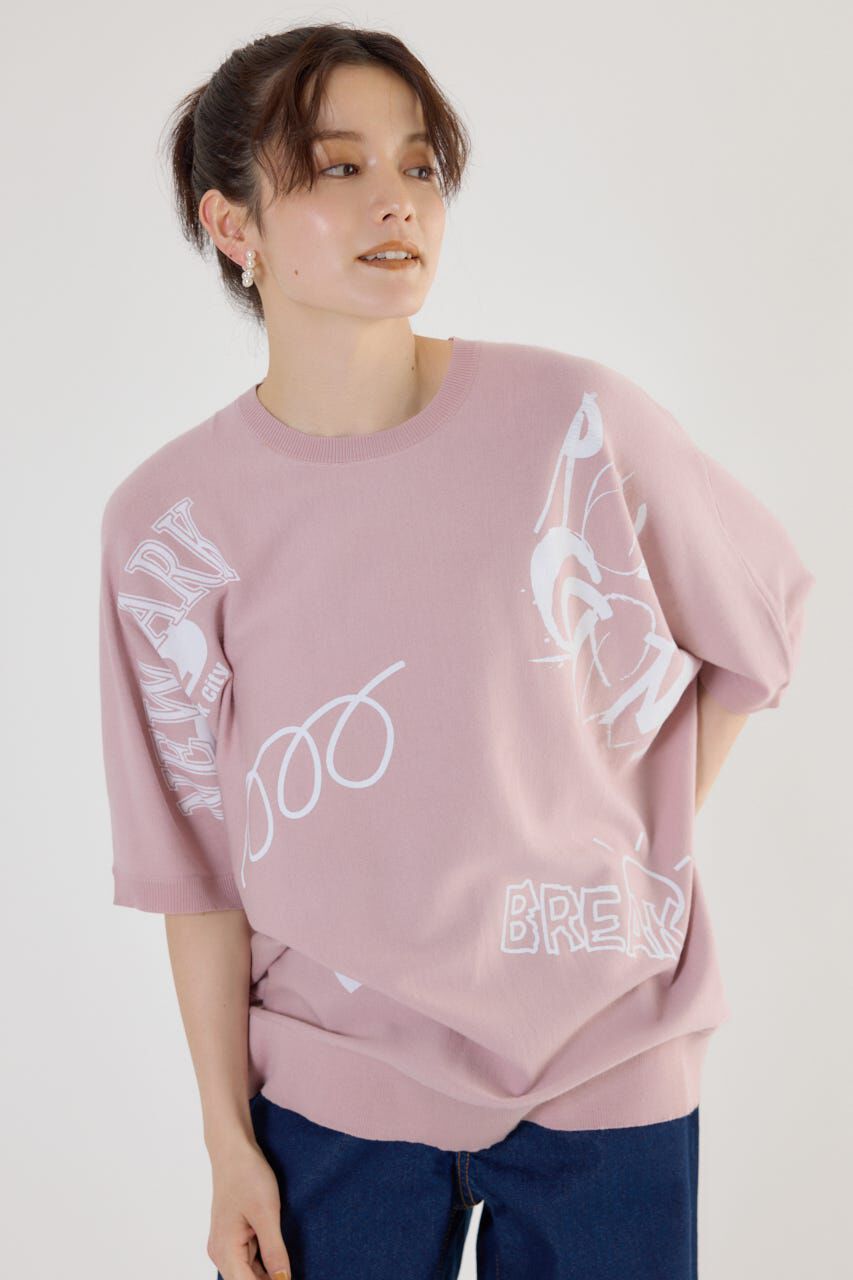 RODEO CROWNS「BREAK ドルマンニット」|ニット・セーター|D/PNK3