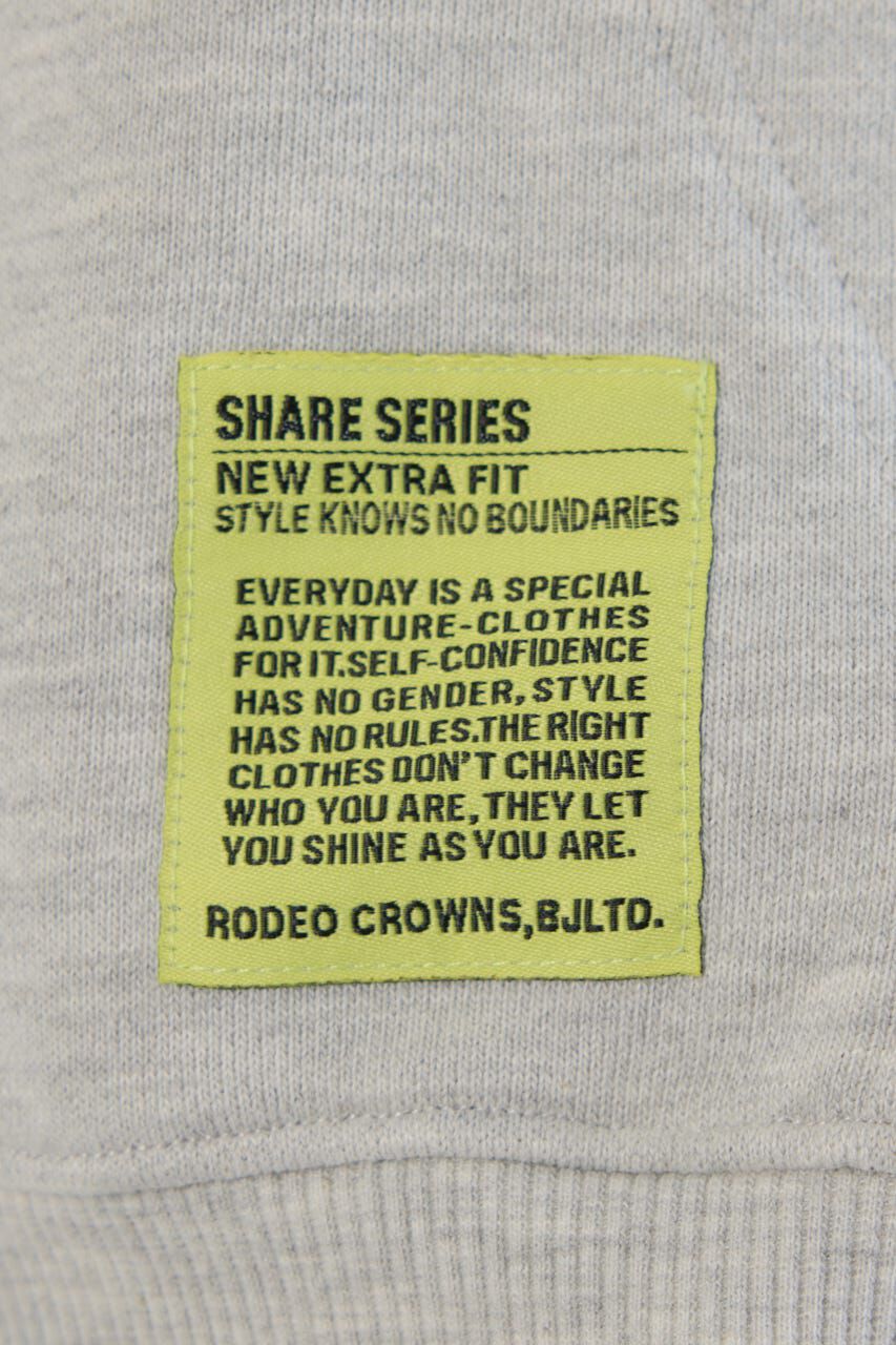 RODEO CROWNS「SHARE W ジップパーカー」|パーカー|