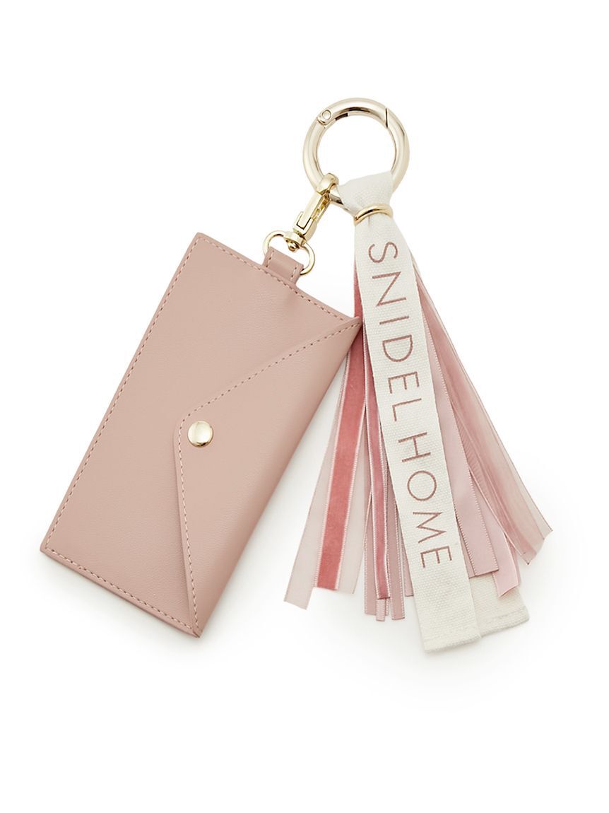 SNIDEL HOME「SNIDEL HOME ロゴチャーム」|定期入れ|