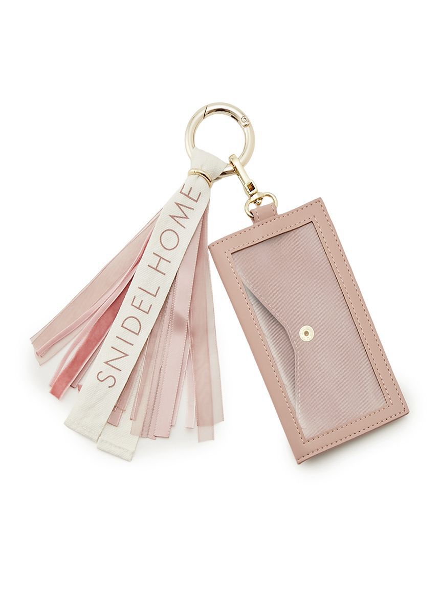 SNIDEL HOME「SNIDEL HOME ロゴチャーム」|定期入れ|