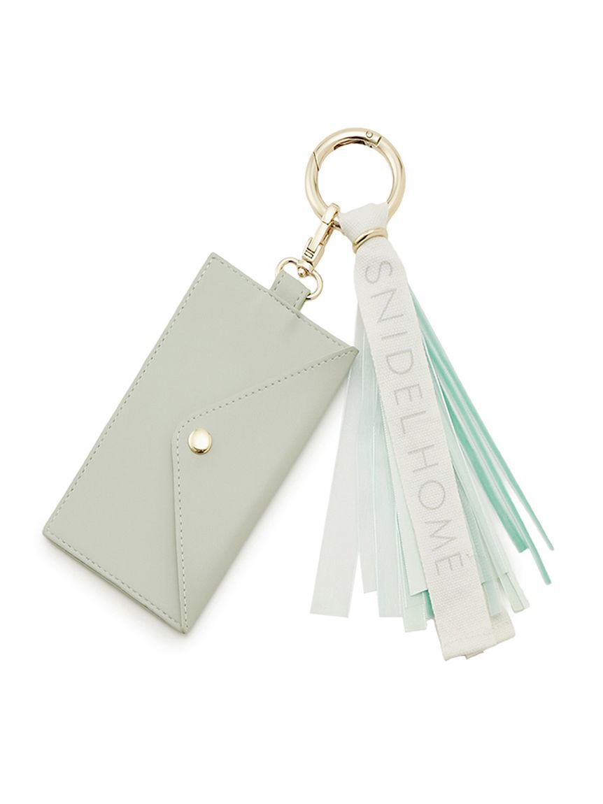 SNIDEL HOME「SNIDEL HOME ロゴチャーム」|定期入れ|MNT