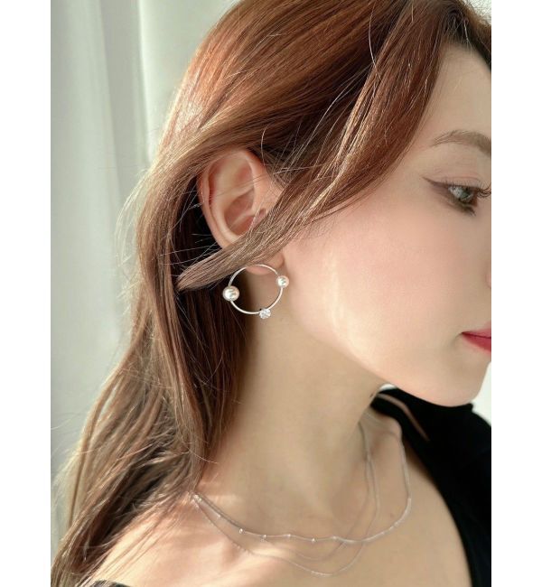 RESEXXY「コンビポイントサークルピアス」|ピアス|