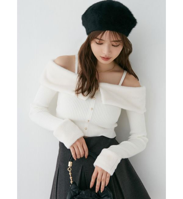 RESEXXY「ファーベレー帽」|ハンチング・ベレー帽|