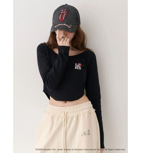 EVRIS「【ザ・ローリング・ストーンズ】ラインストーンCAP」|キャップ・キャスケット|