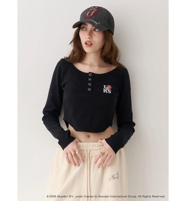 EVRIS「【ザ・ローリング・ストーンズ】ラインストーンCAP」|キャップ・キャスケット|