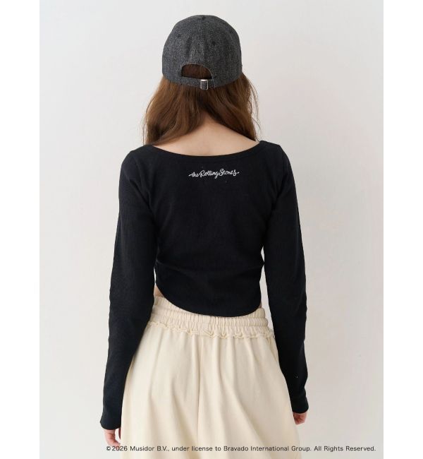 EVRIS「【ザ・ローリング・ストーンズ】ラインストーンCAP」|キャップ・キャスケット|