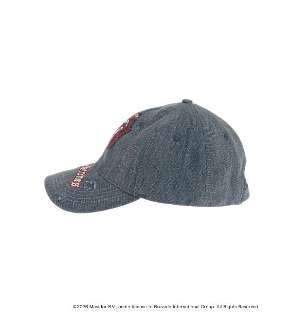 EVRIS「【ザ・ローリング・ストーンズ】ラインストーンCAP」|キャップ・キャスケット|