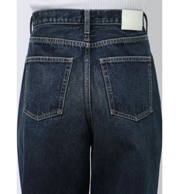 GYDA「ハイウエストfront and backダメージワイドデニムパンツ」|デニム|