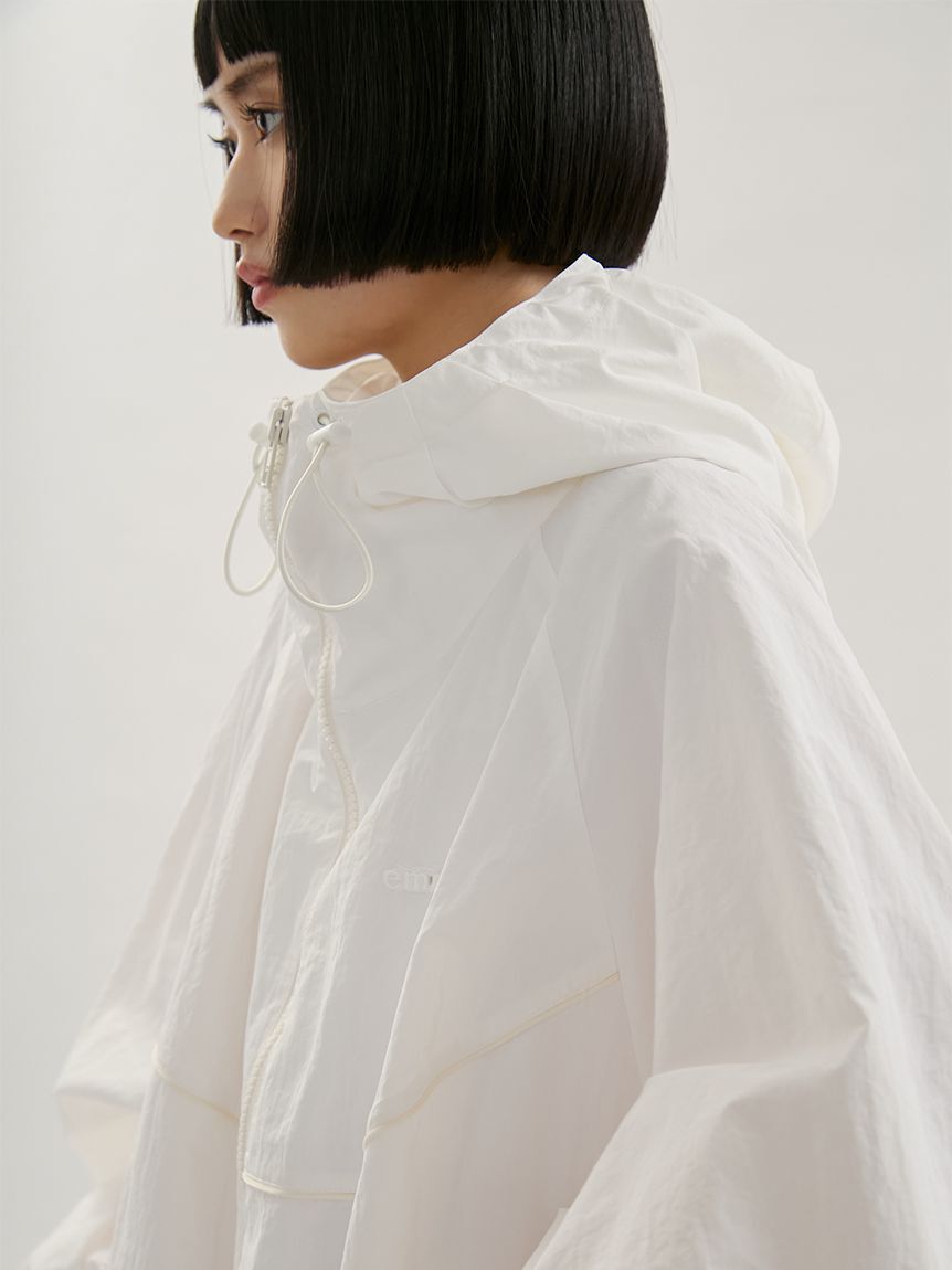 emmi atelier「ビッグフォルムフーディーブルゾン」|ブルゾン・スタジャン|