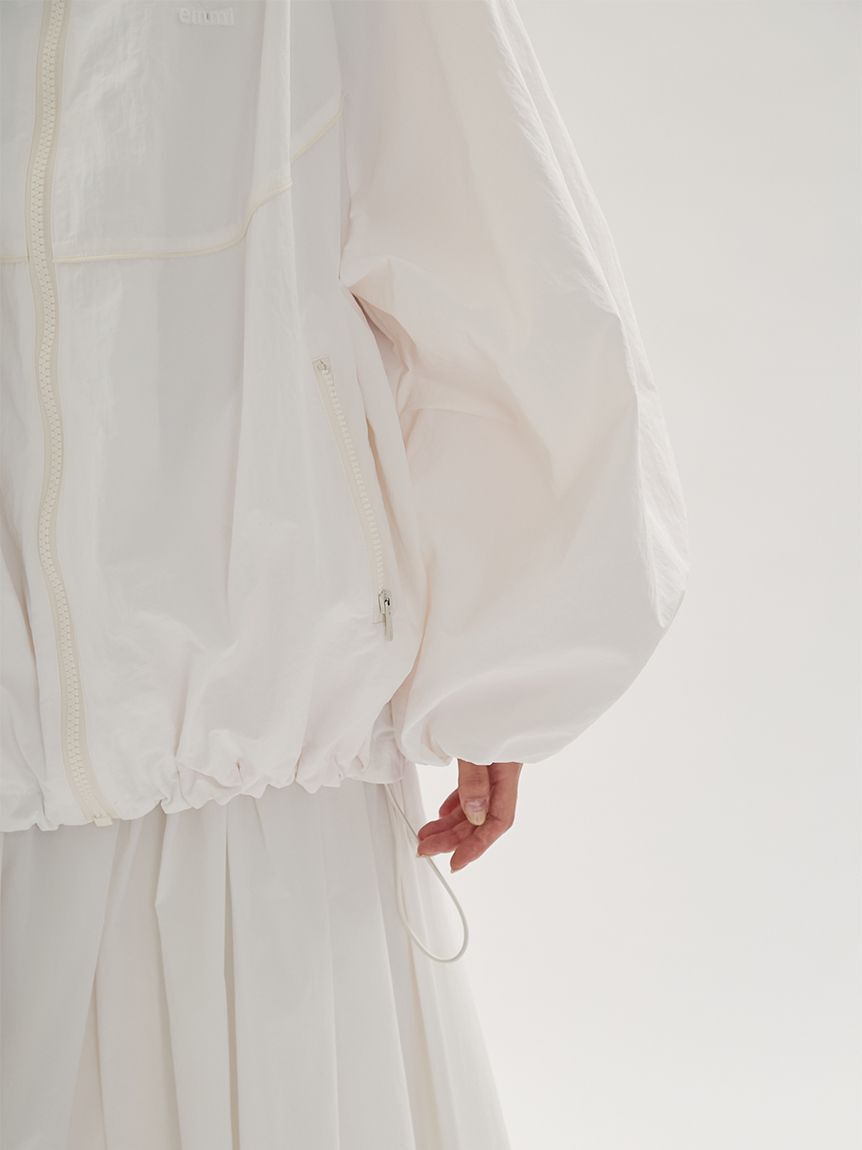 emmi atelier「ビッグフォルムフーディーブルゾン」|ブルゾン・スタジャン|