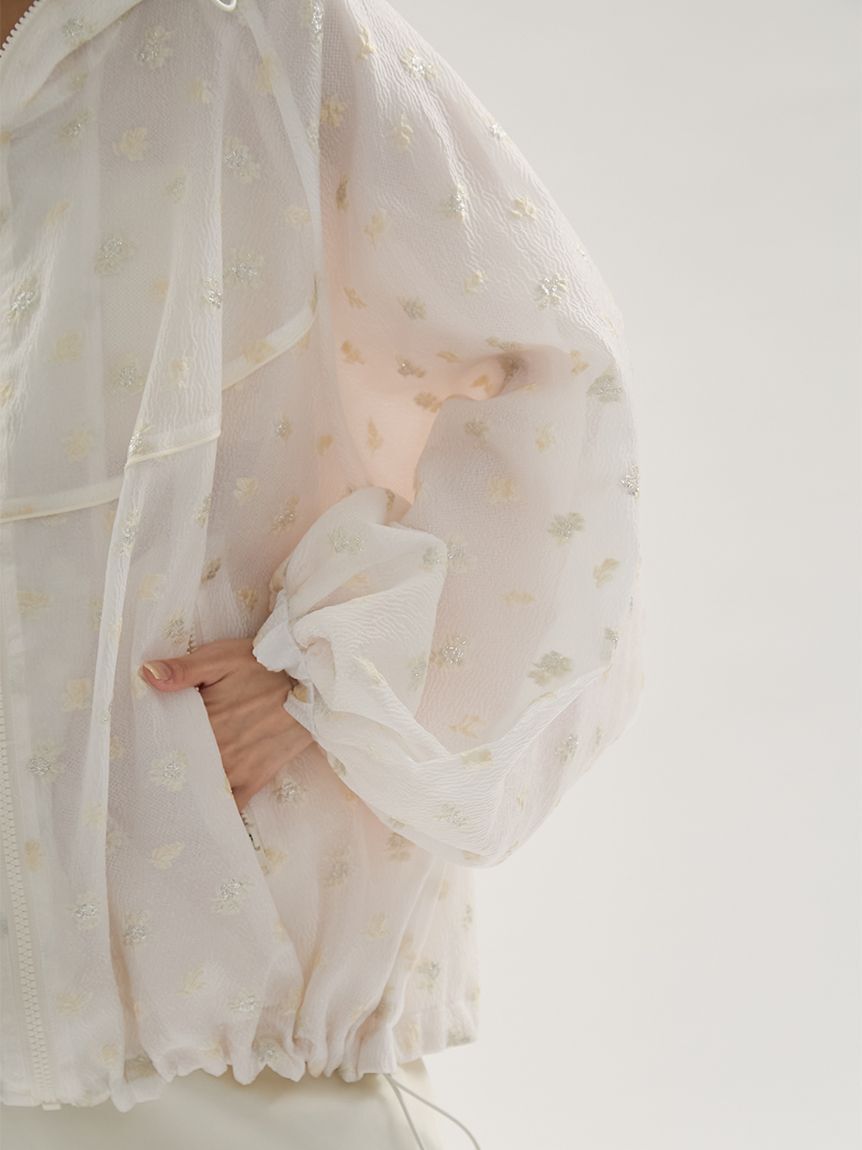 emmi atelier「ビッグフォルムフーディーブルゾン」|ブルゾン・スタジャン|