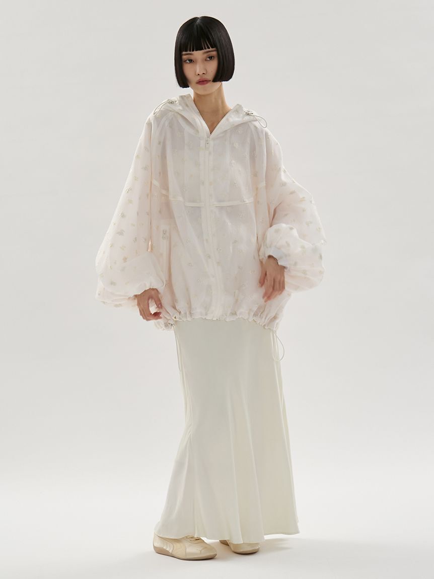 emmi atelier「ビッグフォルムフーディーブルゾン」|ブルゾン・スタジャン|