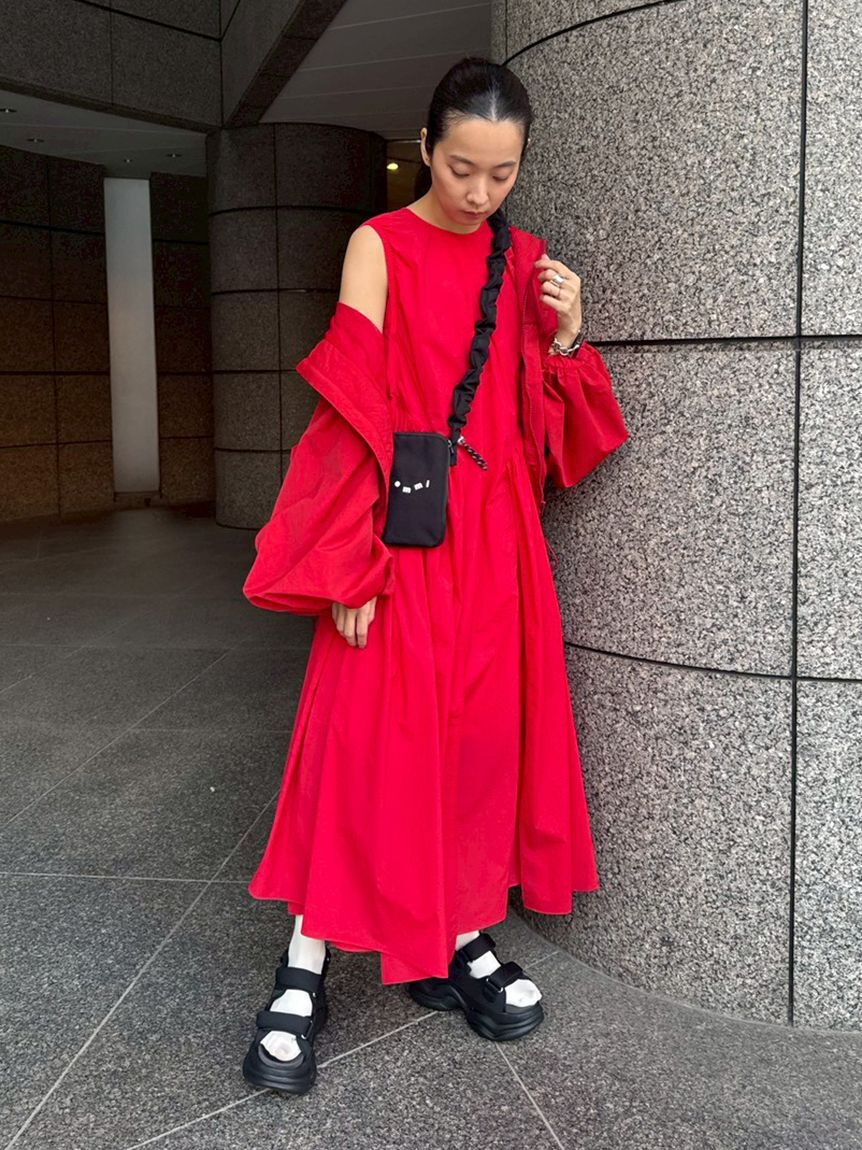 emmi atelier「ビッグフォルムフーディーブルゾン」|ブルゾン・スタジャン|