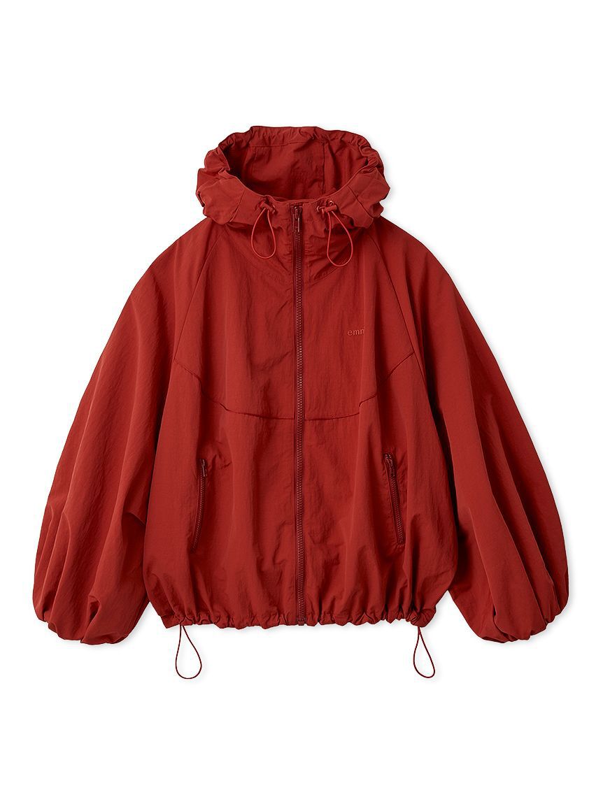 emmi atelier「ビッグフォルムフーディーブルゾン」|ブルゾン・スタジャン|