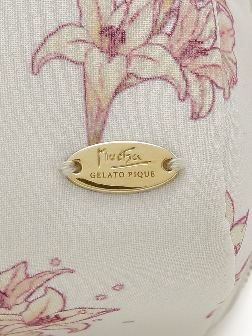 gelato pique「【MUCHA】リリー柄ポーチ」|ポーチ|