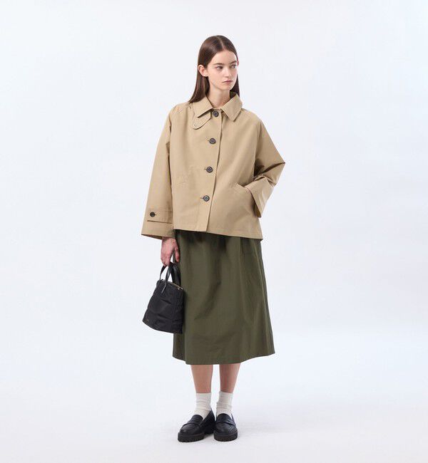 MACKINTOSH PHILOSOPHY「【WELBURY SHORT(ウェルベリーショート)】レインウェザークロス製」|ステンカラーコート|
