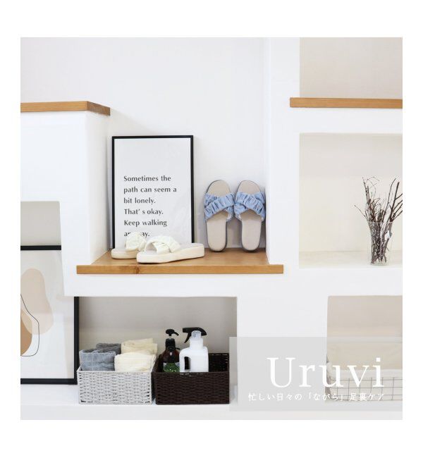 TOKYO DESIGN CHANNEL「Uruvi ウルヴィ 厚底スリッパ」|ルームシューズ|