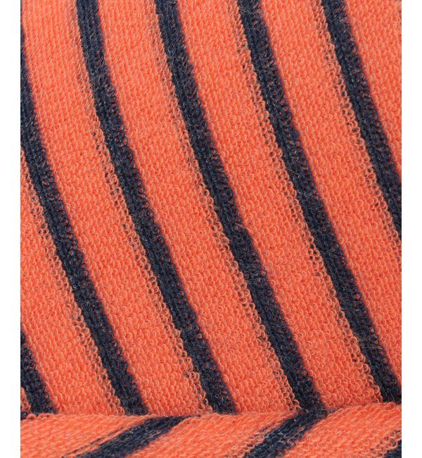 TOKYO DESIGN CHANNEL「パイルボーダー外縫いスリッパ」|ルームシューズ|