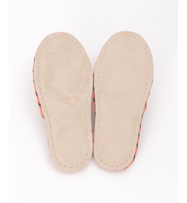 TOKYO DESIGN CHANNEL「パイルボーダー外縫いスリッパ」|ルームシューズ|