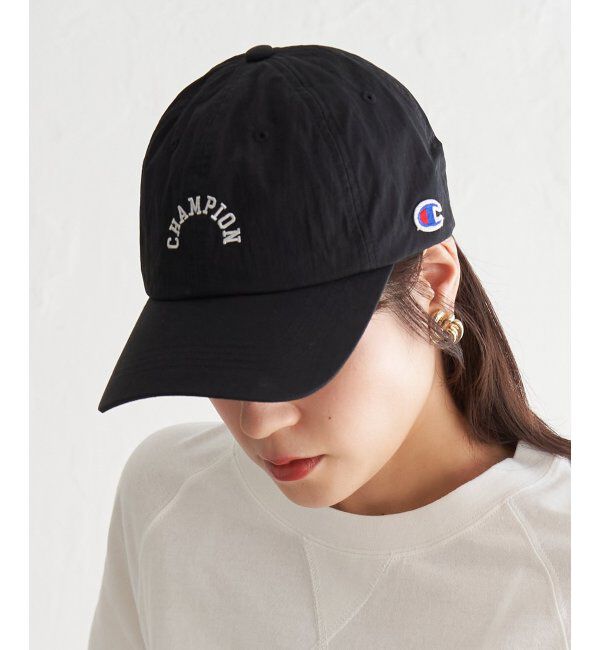 ikka「Champion チャンピオン タフタローキャップ」|その他|ブラック