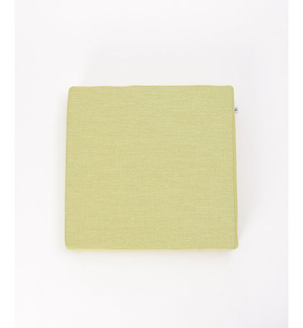 Lbc with Life「スクエア スラブ&パイルシートクッション H8cm」|クッション・クッションカバー|