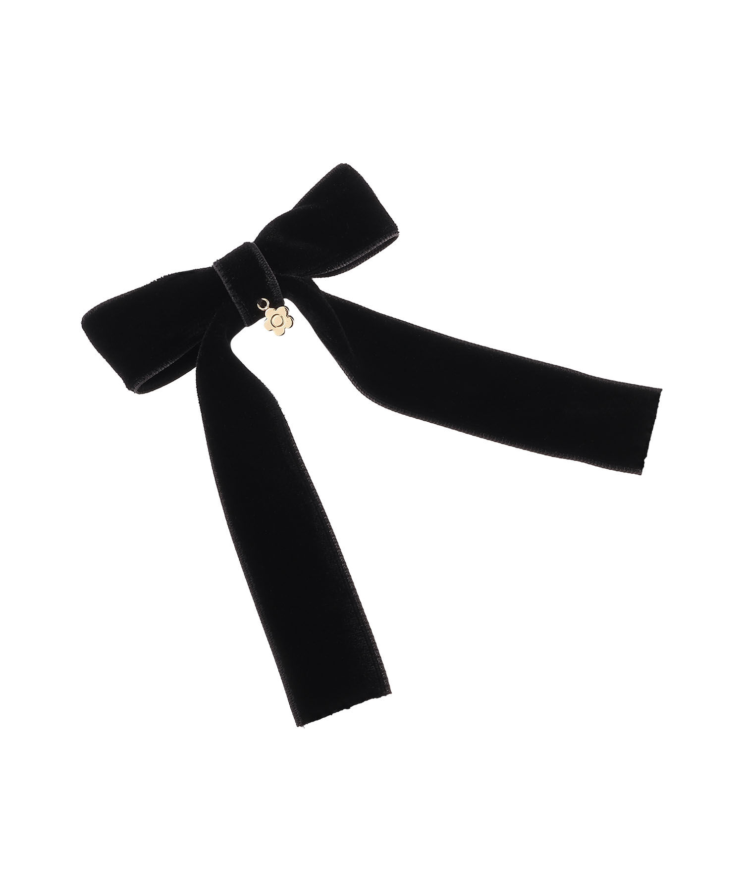 MARY QUANT「ベロアリボン バレッタ」|その他|