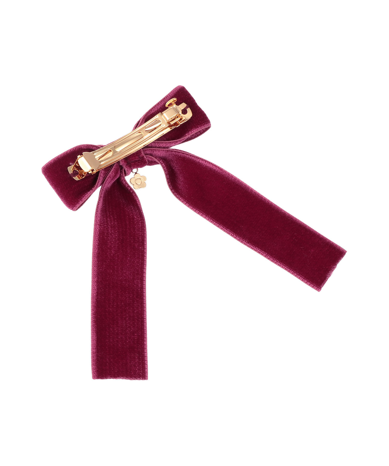 MARY QUANT「ベロアリボン バレッタ」|その他|