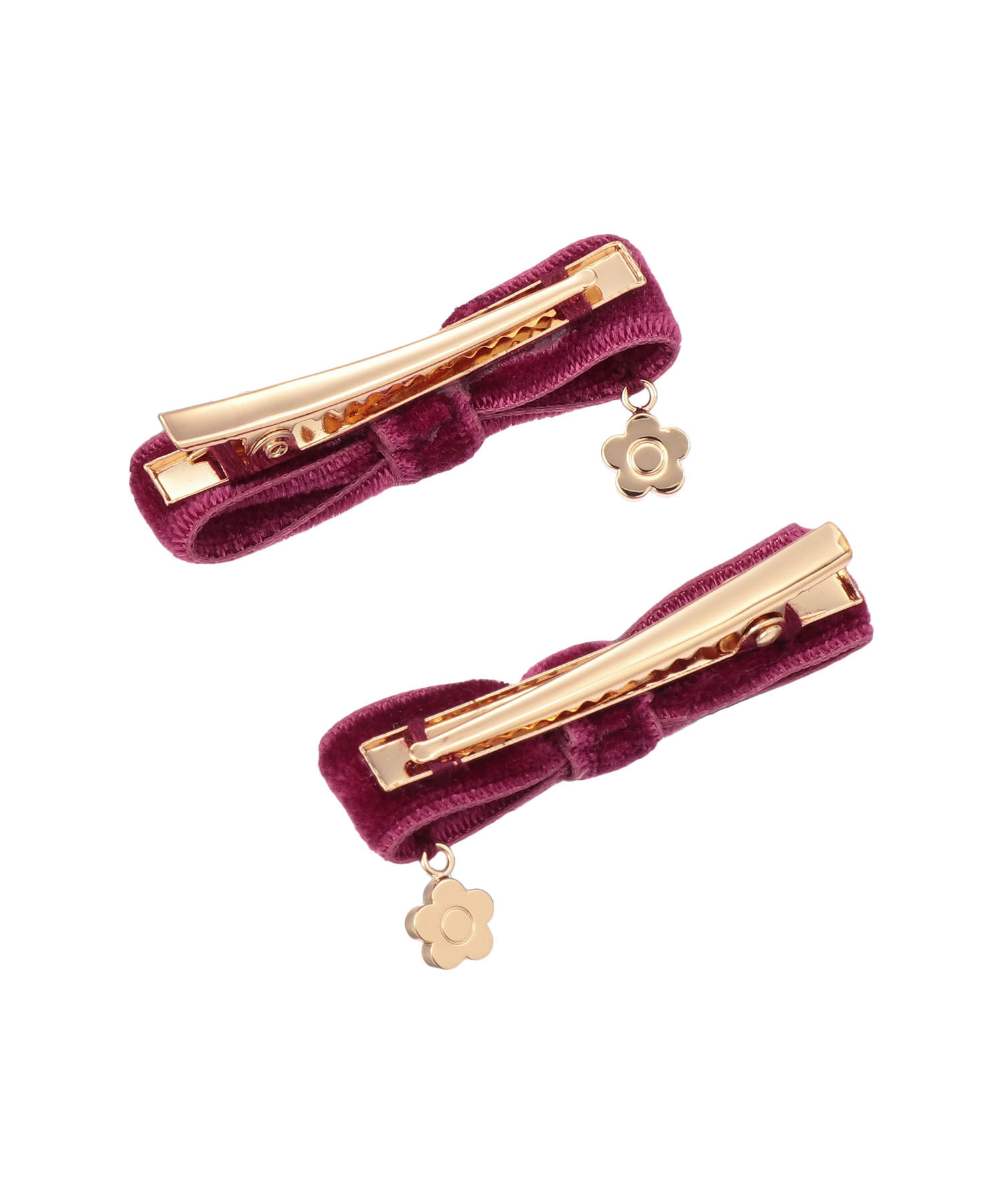 MARY QUANT「ベロアリボン ワニクリップセット」|その他|