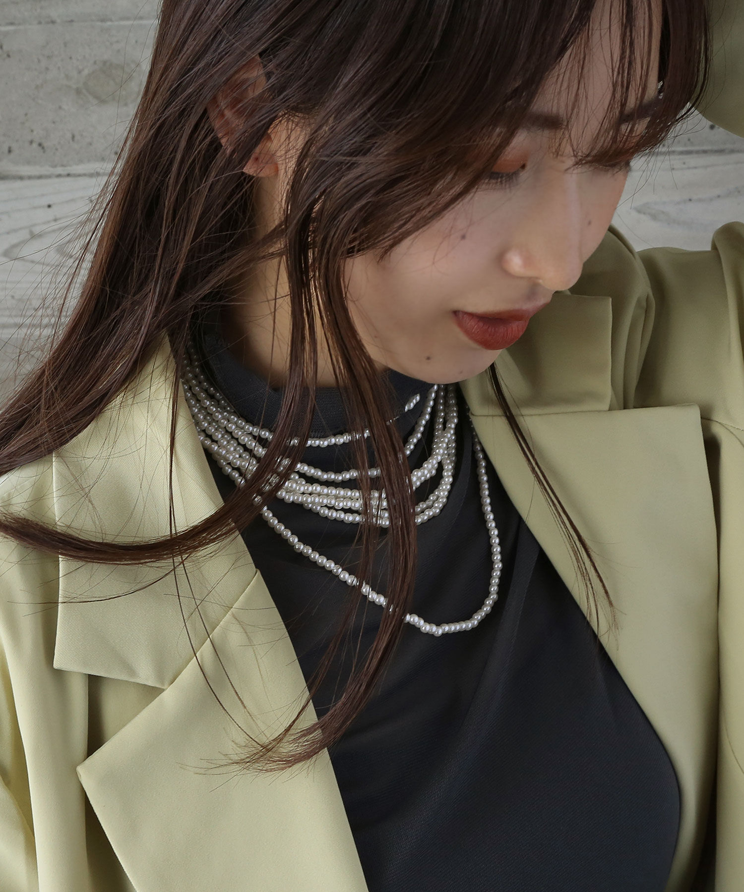 colleca la「スーパーロングパールネックレス［300cm］」|ネックレス|