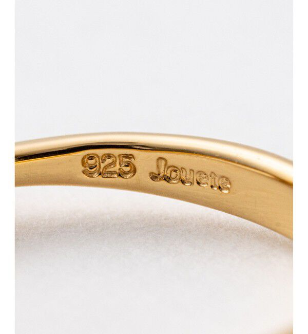 Jouete「ピンキーリング パール&times;ジルコニア」|リング|