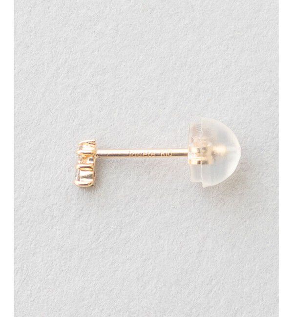 Jouete「K10YG ダイヤモンド ピアス」|ピアス|