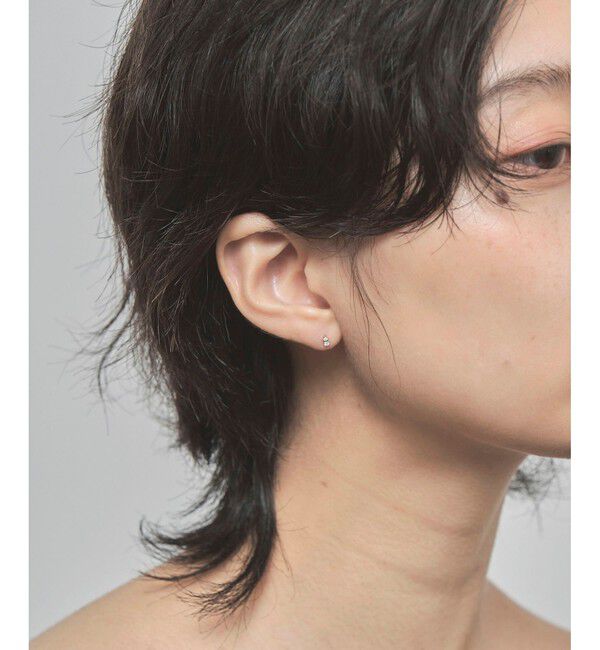 Jouete「K10YG ダイヤモンド ピアス」|ピアス|