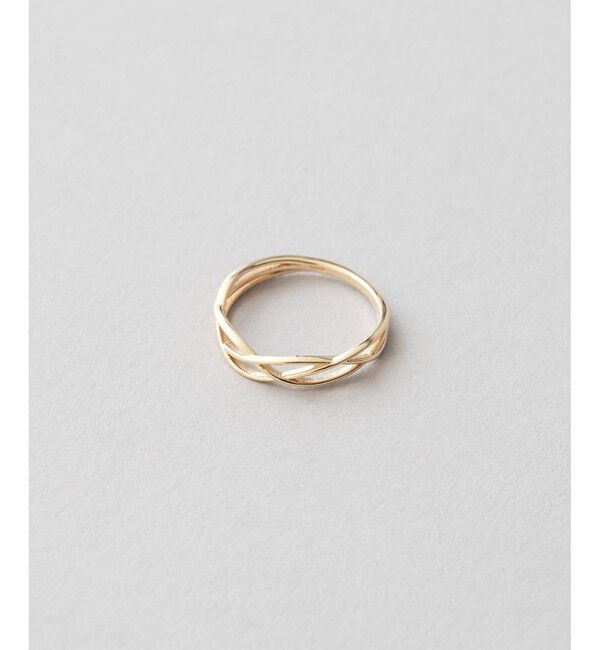 Jouete「[レイヤー] K10YG リング ブレイズ」|リング|