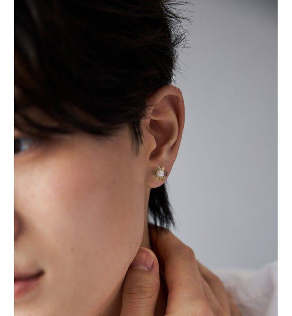 Jouete「[ドロップ] ピアス パール」|ピアス|