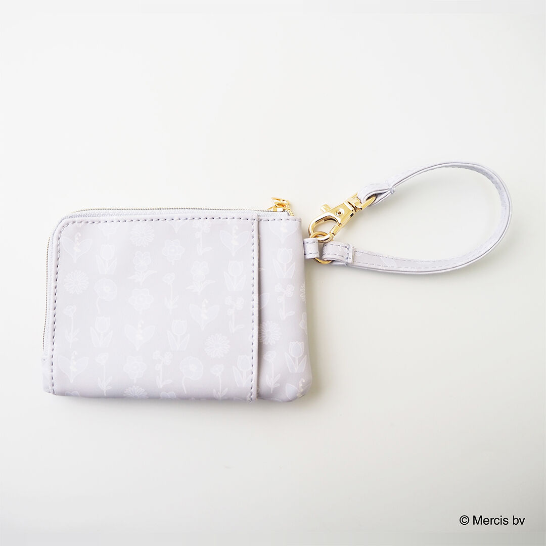  「MIFFY FLOWER APPLIQUE コイン＆パスポーチ」|コインケース|