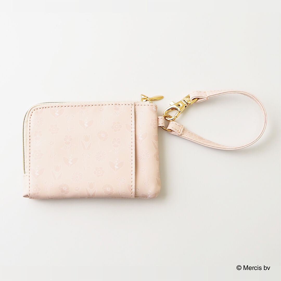  「MIFFY FLOWER APPLIQUE コイン＆パスポーチ」|コインケース|